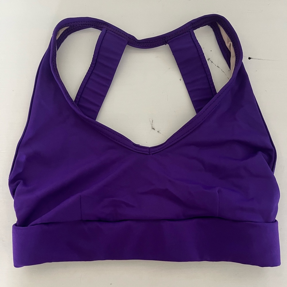 Purple balera sports bra